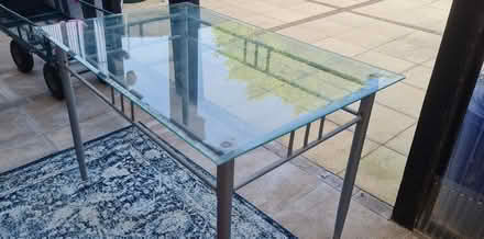Photo of free Glass Dining Table (Harold Hill RM3) #1