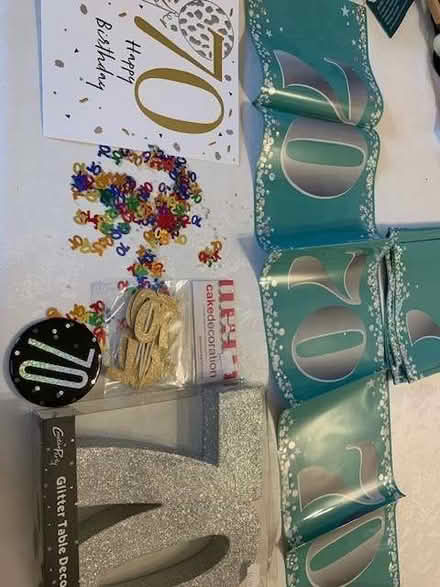 Photo of free 70th birthday items (Nast Hyde Farm AL10) #1