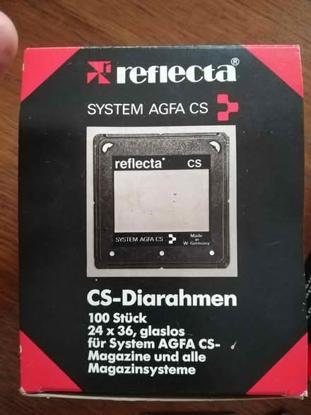 Photo of free 300 AGFA CS 35mm slide mounts (Crawley) #1