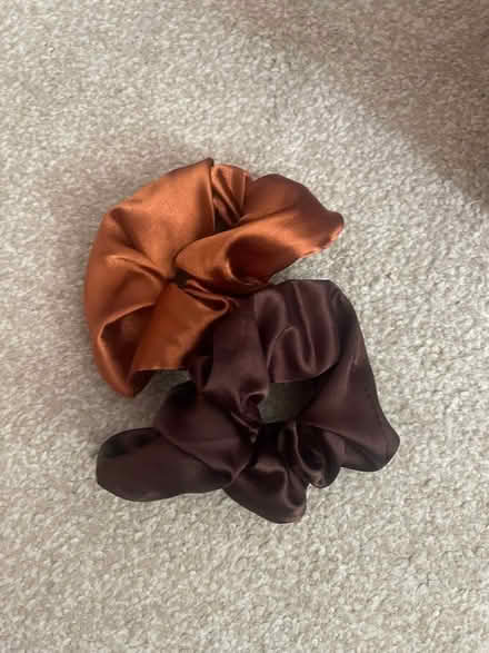 Photo of free Brown Satin Scrunchies (Southfields SW18) #1