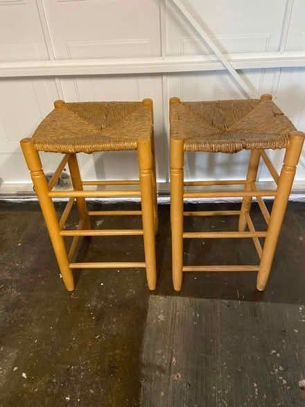 Photo of free Breakfast bar stools x2 (Wheatley HX2) #1