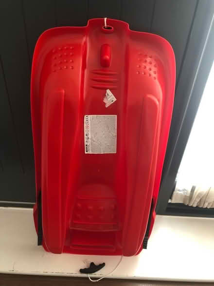 Photo of free Red Toboggan used once (SW153AP) #2
