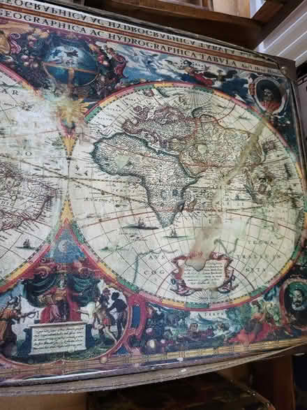 Photo of free Large antique map chest trunk (Hallam Fields, Ilkeston) #2