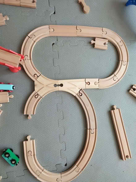 Photo of Wooden Toy Train Tracks (St. Werburghs BS2) #1