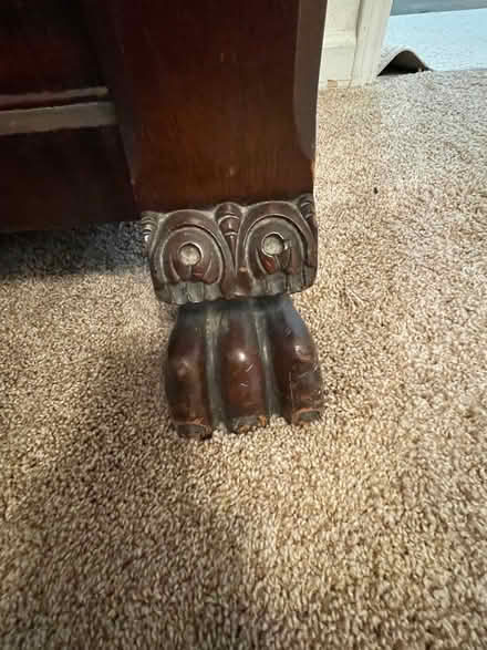 Photo of free Antique mahogany dresser (Roswell) #3