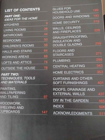 Photo of free DIY reference books (Havant PO9) #3