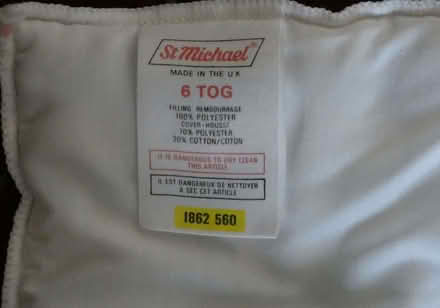 Photo of free Summer Double Bed Duvet - M&S. 6 tog. (West Worthing BN11) #2