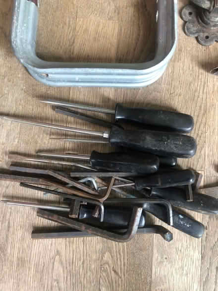 Photo of free Box of ironmongery and tools brackets etc must go as one (Wallands Park BN7) #2