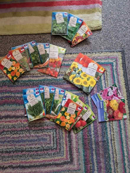 Photo of free Large selection of unused seeds (Cam GL11) #1