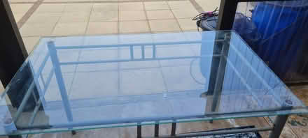 Photo of free Glass Dining Table (Harold Hill RM3) #2