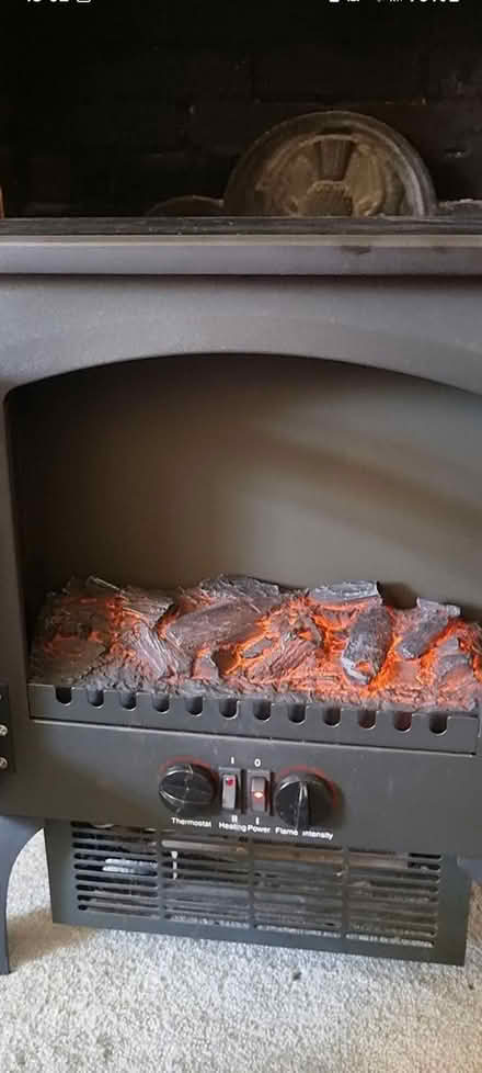 Photo of free faux wood burner heater (PO18) #2