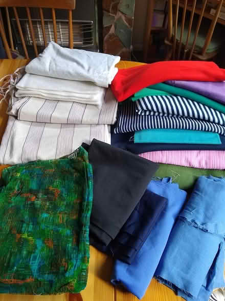 Photo of free Assorted fabric, synthetic (Streetly) #1