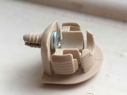 Photo of IKEA plastic shelf brackets (Heysham LA3) #1