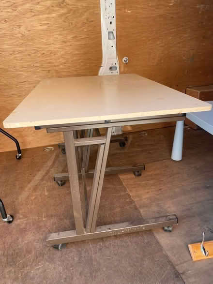 Photo of free Sturdy Desk on Wheels (Henley-on-Thames RG9) #1