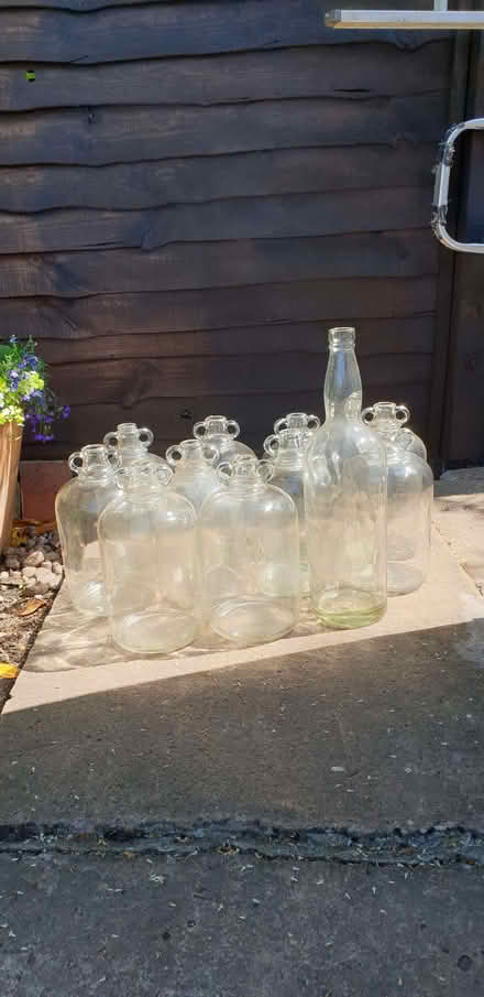 Photo of free 10 demijohns & 1 gallon whisky bottle (Balsall Common CV7) #1