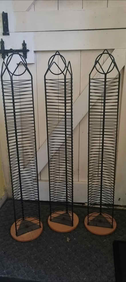 Photo of free 3 tall cd towers (PO18) #1