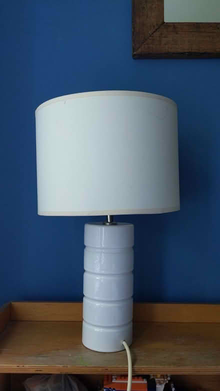 Photo of free Table lamp with shade (Dean Court OX2) #1