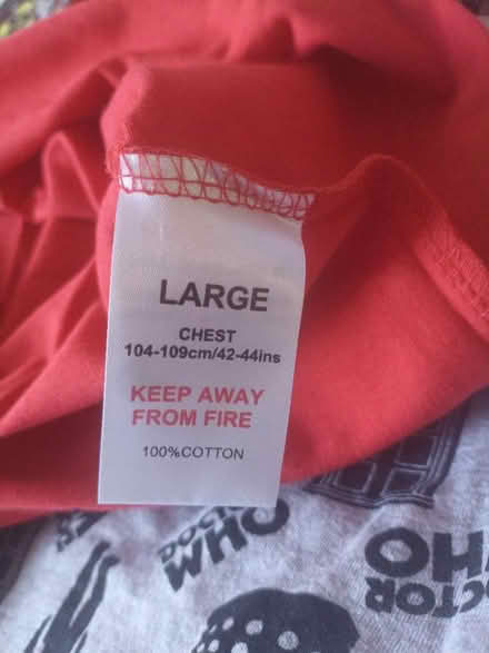 Photo of free Dr Who Pyjamas, new and unworn (TN34 Halton (West Hill - Ore)) #3