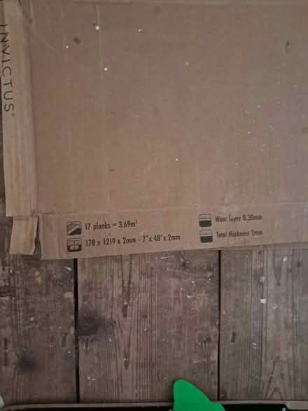 Photo of free 6x LVT glue down planks (Oldfield Park) #3