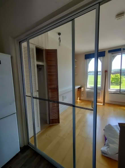 Photo of free Clear glass sliding separator/door (Morrell Avenue OX4) #2