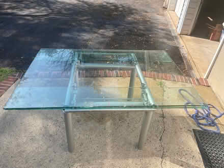 Photo of free Expandable glass table (Bridgewater NJ) #1