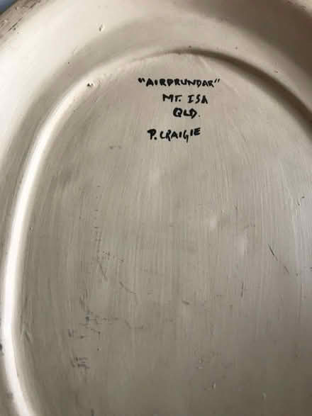 Photo of free Wall plaque Australian artist ‘Aborigini’ (Wayfield ME5) #3