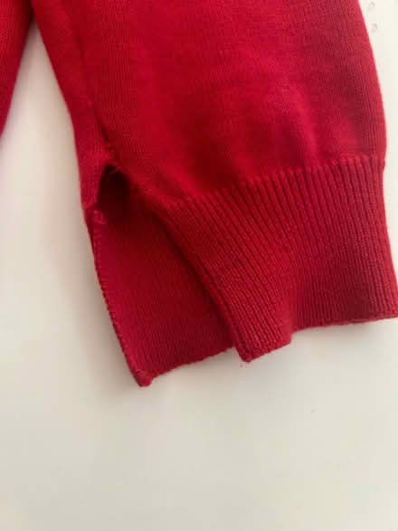Photo of free Red v neck school jumper 10-11 (Withington M20) #2