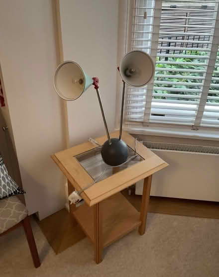 Photo of free Table double lamp (Hampstead NW3) #1