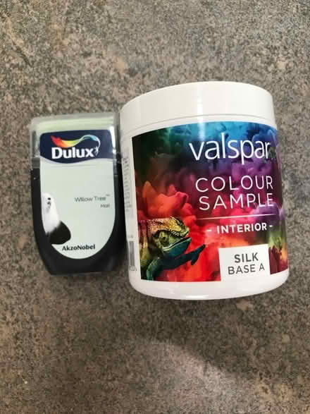 Photo of free Light green paint samples (Ware SG12) #1