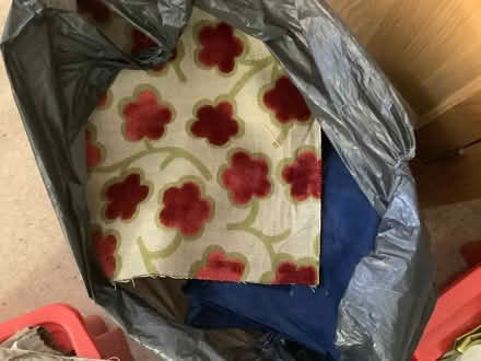 Photo of free Bag of mixed, good quality fabrics suitable for crafts etc (Holme Slack PR2) #1