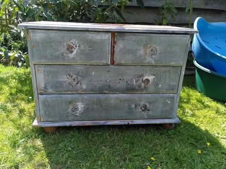 Photo of free Wooden chest of drawers (Welland WR13) #1