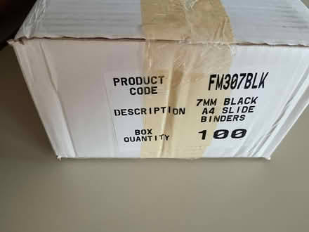 Photo of free A4 slide binders (Hartlepool TS25) #1