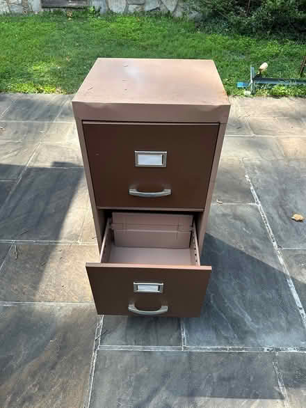 Photo of free 2 drawer file cabinet (near Cabin John Village) #2