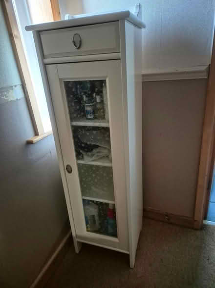 Photo of free White Wooden storage unit (Buttershaw BD6) #1