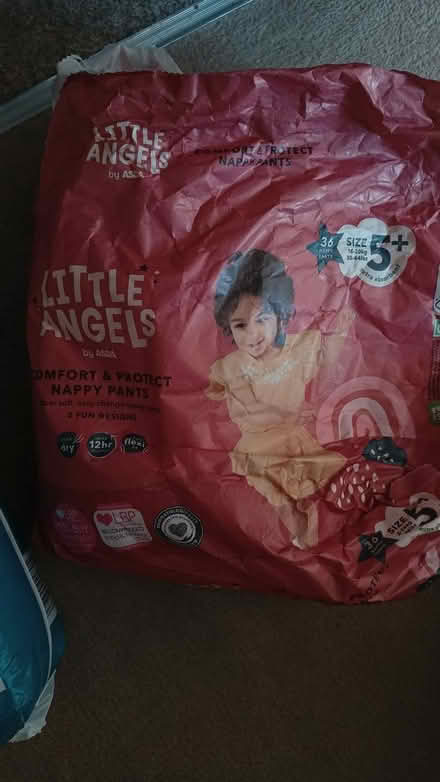 Photo of free Diaper size 5+ (Richmond S13) #2