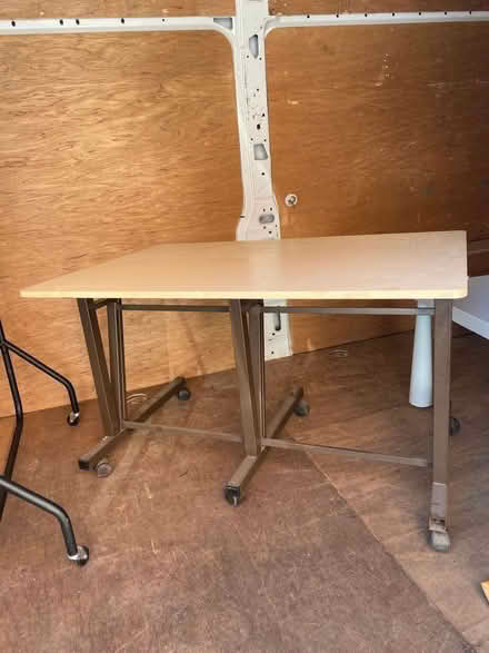 Photo of free Sturdy Desk on Wheels (Henley-on-Thames RG9) #2