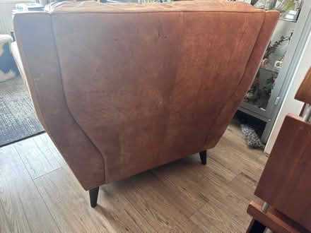 Photo of free Leather armchair (Prittlewell, SS2) #3
