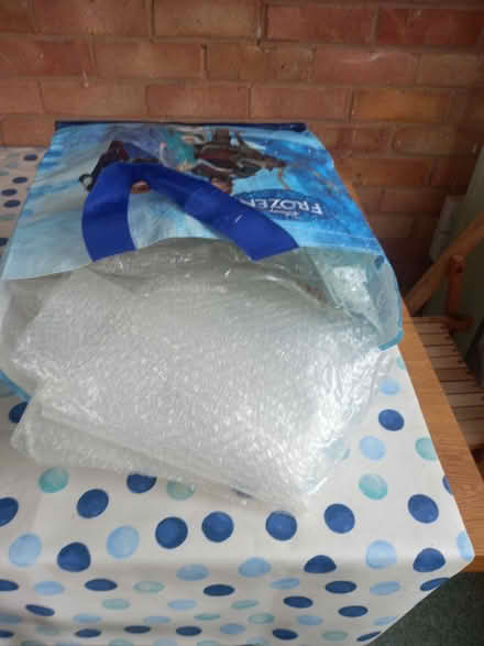 Photo of free A bag of bubble wrap (Barnard's Green WR14) #1