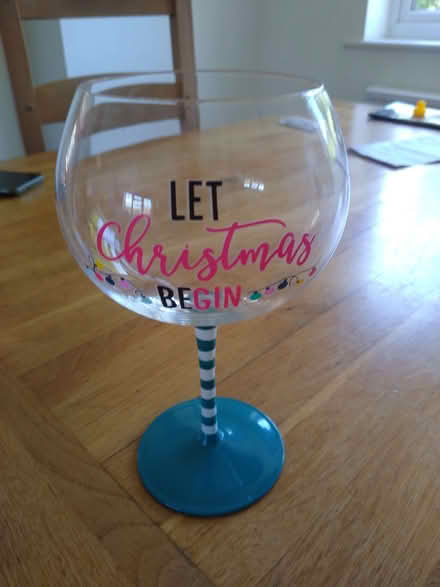 Photo of free Christmas Gin glass (Bradford on Avon BA15) #1