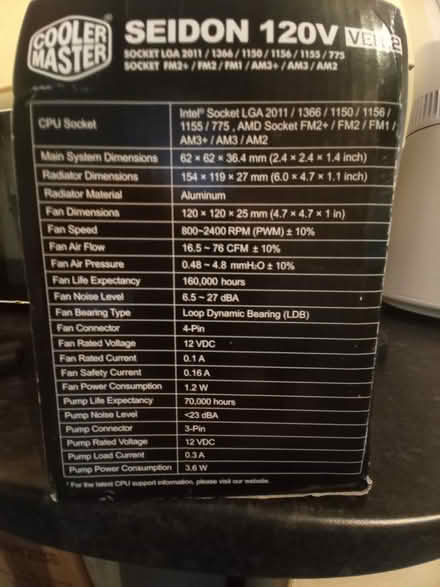 Photo of free PC Parts cooling AIO Watercooler (Chalfont St Giles HP8) #3
