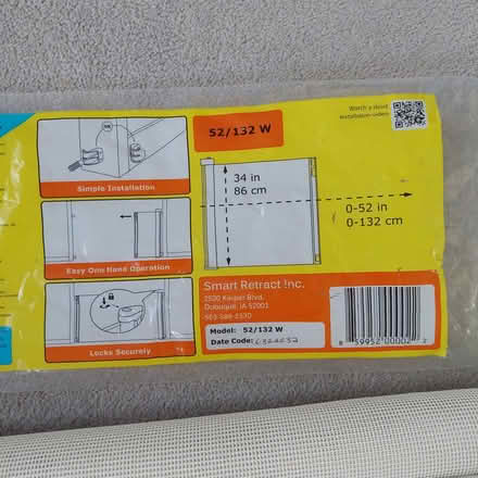 Photo of free Retractable safety stairgate kids / pets (NW2) #2