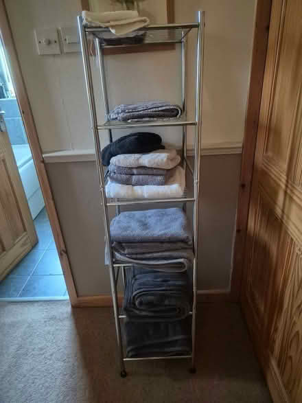 Photo of free Chrome storage rack (Buttershaw BD6) #1