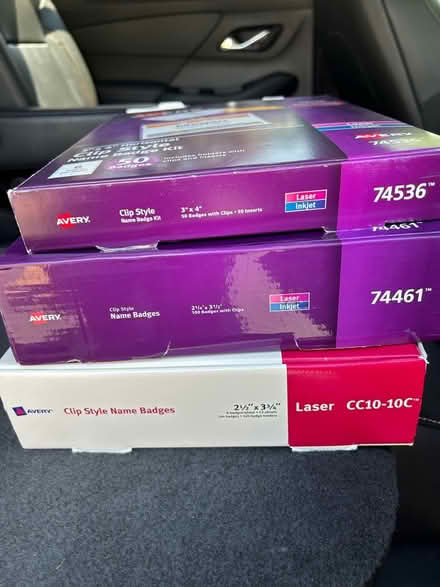 Photo of free Name Badges (Needham) #1