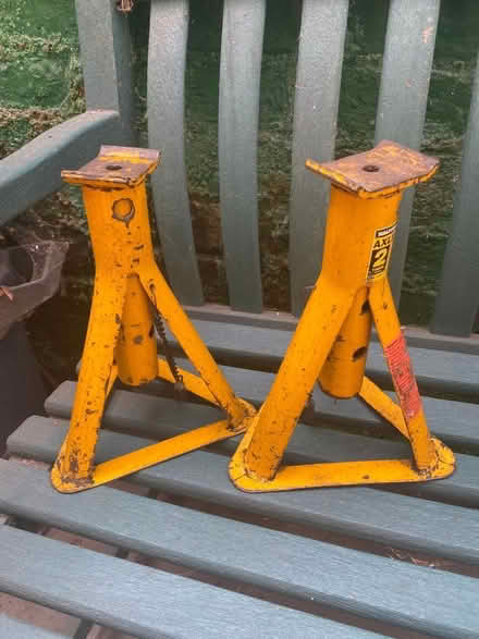 Photo of free 2ton Axle stands (Bidston Hill CH43) #2