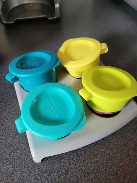 Photo of free Baby weaning pots and tray (Sale M33) #1