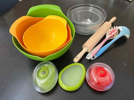 Photo of free Kitchen bowls and utensils (Wolfe and Evelyn) #1