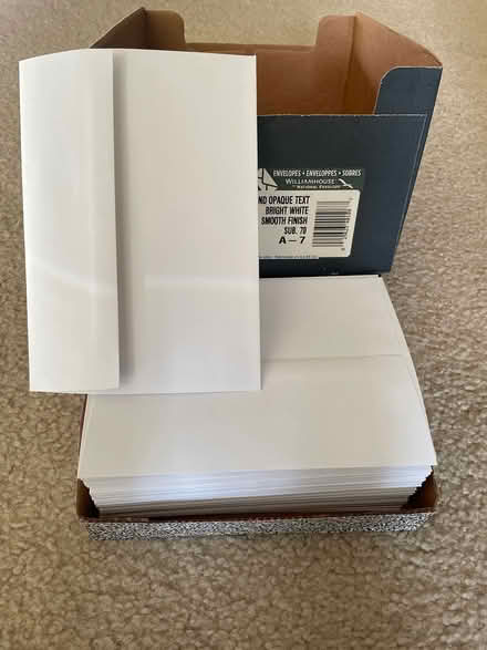 Photo of free A7 Envelopes (Lawrence and El Camino) #1