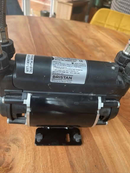 Photo of free BRISTAN 2.0 Bar twin headed shower pump (Great Eccleston PR3) #2