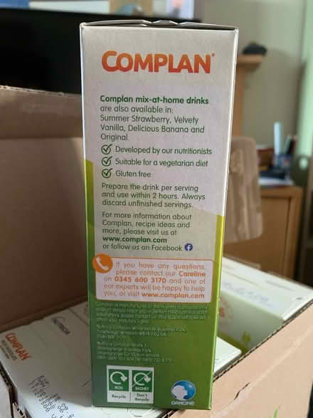Photo of free Complan Chocolate drink powder (Bartley Green B32) #4
