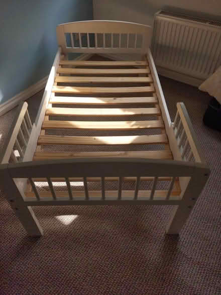 Photo of free toddler bed (M25 Prestwich) #1